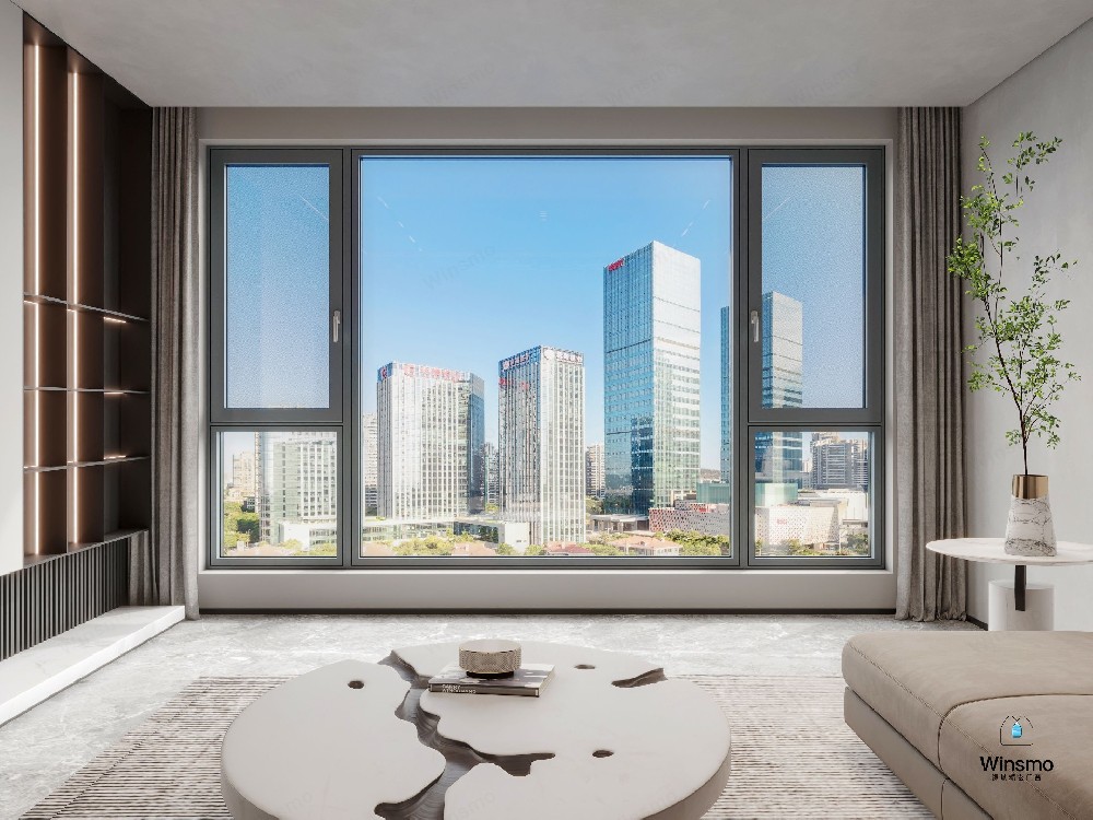 禄城精密门窗客户实景拍摄